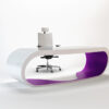 Goggle 08 Schreibtisch white, violet zweifarbig lackiert