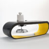 Goggle 13 exklusiver, moderner Schreibtisch schwarz und gelb