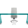 Vanity  15  Design Schreibtisch, modern minimalistisch im Design, Hochglanz lackiert, Chefschreibtisch kann auf Kundenwunsch individuell lackiert werden