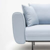 Lotus 07 Design Sessel, bequeme Polsterung, breite Armlehnen, weiche Kissen