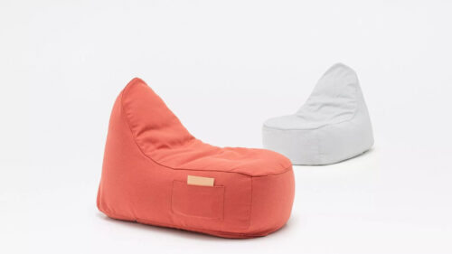 Filo_01 - Sitzsack für Büro oder Lounge, ein Pouf zum entspannten Sitzen, robuste Bezugsstoffe in vielen Stofffarben erhältlich, Granualt Füllung nachfüllbar
