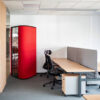 Hana_06 Büro-Telefonbox, Solo Pod, Ruhepol für maximale Konzentration beim arbeiten, inkl. Ablage, Strom, Belüftung und LED Beleuchtung