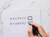 Work Life Balance, Balance und Burnout, Schreibtisch