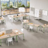 Mobi_03-flexibles-open-office-klapptisch-system-rollbar-160x80-abreitsplatz-schulung-meeting-teamtisch-verkettbar-ablagen