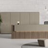 Point_19 - Theke-preiswert-arzttresen-empfangsbereich-modular-ablage-optional-schraenke-steingrau-led-moderne-walnuss