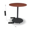 Bolt - Cafeteriatisch Abmessungen Drm. 70cm - ost77