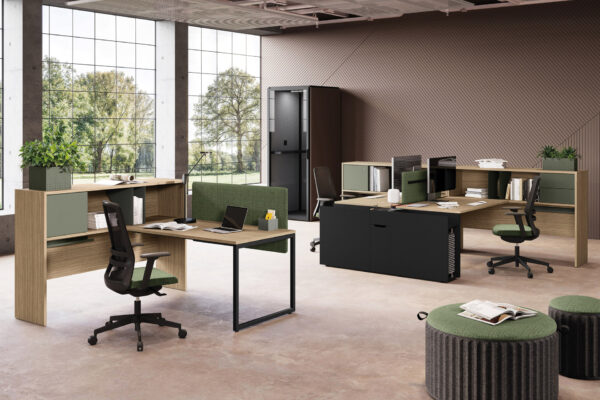 Sigma_01- buerosystem-leicht-modern-schreibtisch-eiche-green-kollektion-vielseitig-modern-trendfarben