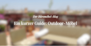 Outdoor Büro: Arbeitsplatz im Freien mit System