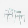 Flaner Chair_02 - Outdoor-metall-gartenstuhl-design-stapelbar-mit-armlehnen-sitzkissen-terrassenstuhl-buero-robust-langlebig-verzinkt
