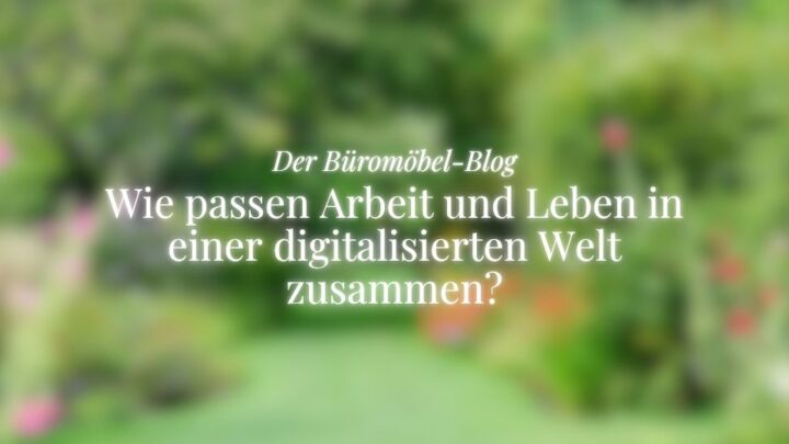 Blogartikel, Hero-Bild, Thema: Work and Life Integration
