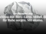 büromöbel-blog von ukamo, thema: büro-lärm, zerknülltes papier