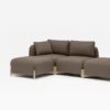 Linka 03 - Modulares Mehrsitzer-Sofa mit Polstersitzen, Lehne und Kissen für Wartebereich, Empfang oder Hotellobby.